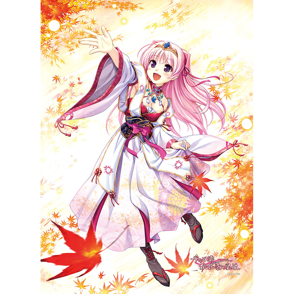 千の刃濤、桃花染の皇姫 B2タペストリー 宮国朱璃/紅葉 Wスエード【予約商品】