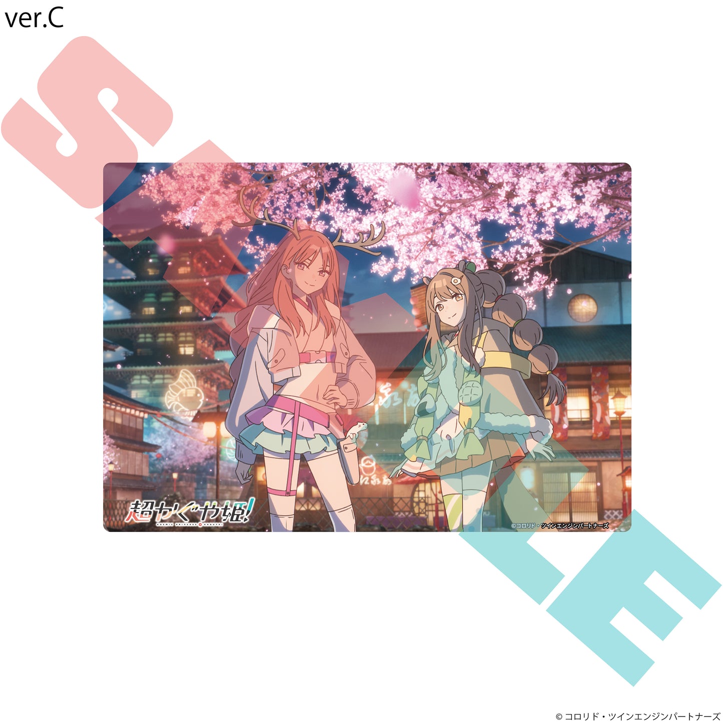 超かぐや姫! A5アクリルパネル Ver.C【予約商品】