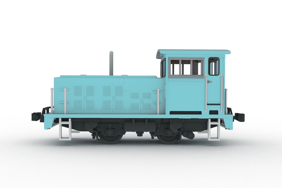 1/80スケール プラスチックキット 小型機関車(L型ブルー)【予約商品】