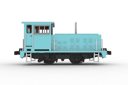 1/80スケール プラスチックキット 小型機関車(L型ブルー)【予約商品】