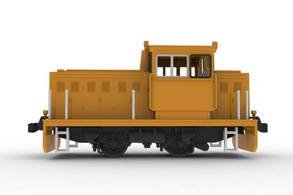 1/80スケール プラスチックキット 小型機関車(凸型イエロー)【予約商品】