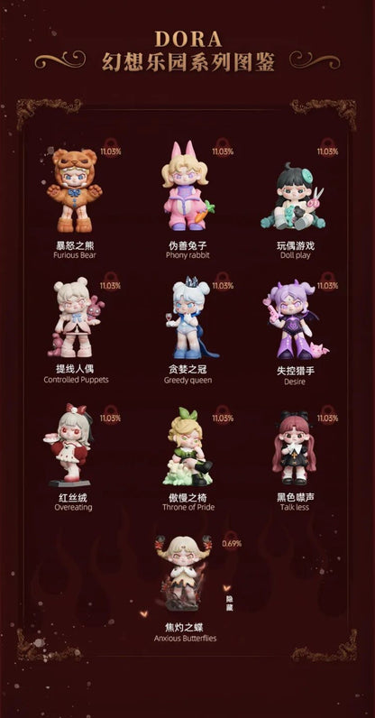 【Box/9】TNT SPACE Dora 幻想楽園シリーズ トレーディングフィギュア【予約商品】