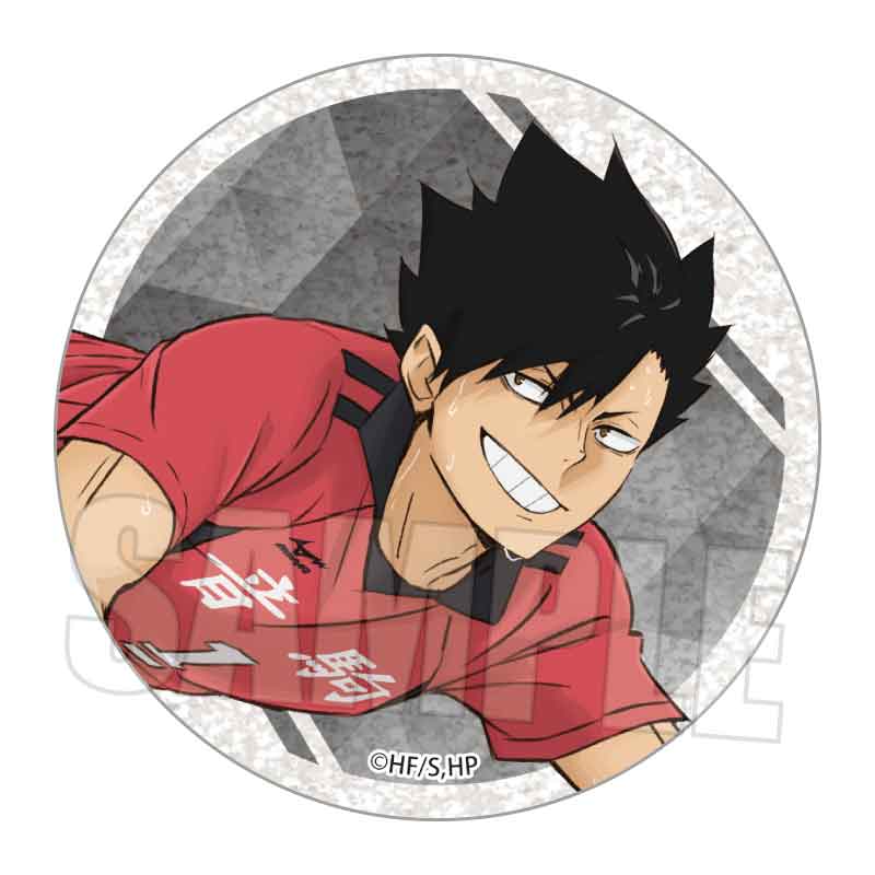 【Box/8】トレーディンググリッター缶バッジ Part1 ハイキュー!!【予約商品】