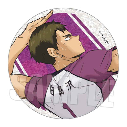 【Box/8】トレーディンググリッター缶バッジ Part1 ハイキュー!!【予約商品】