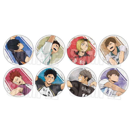 【Box/8】トレーディンググリッター缶バッジ Part2 ハイキュー!!【再販】【予約商品】