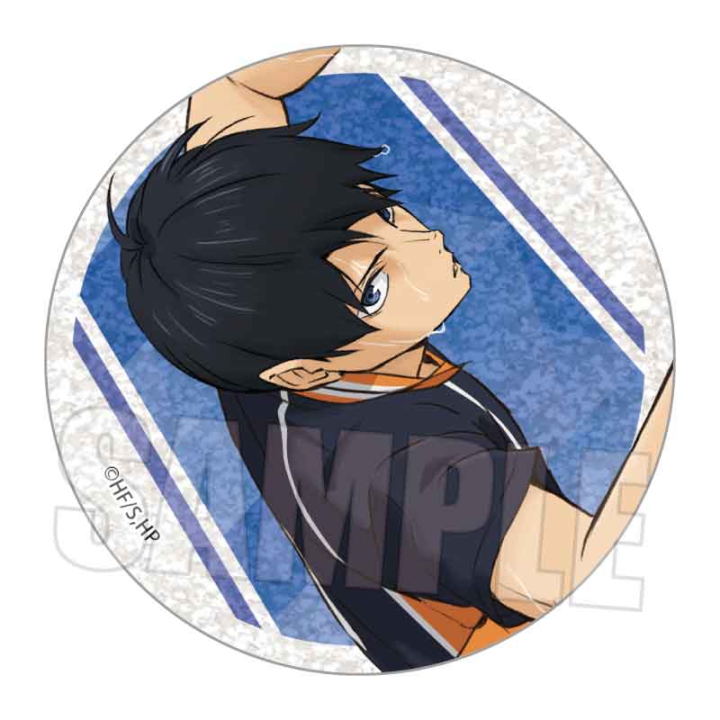 【Box/8】トレーディンググリッター缶バッジ Part2 ハイキュー!!【予約商品】