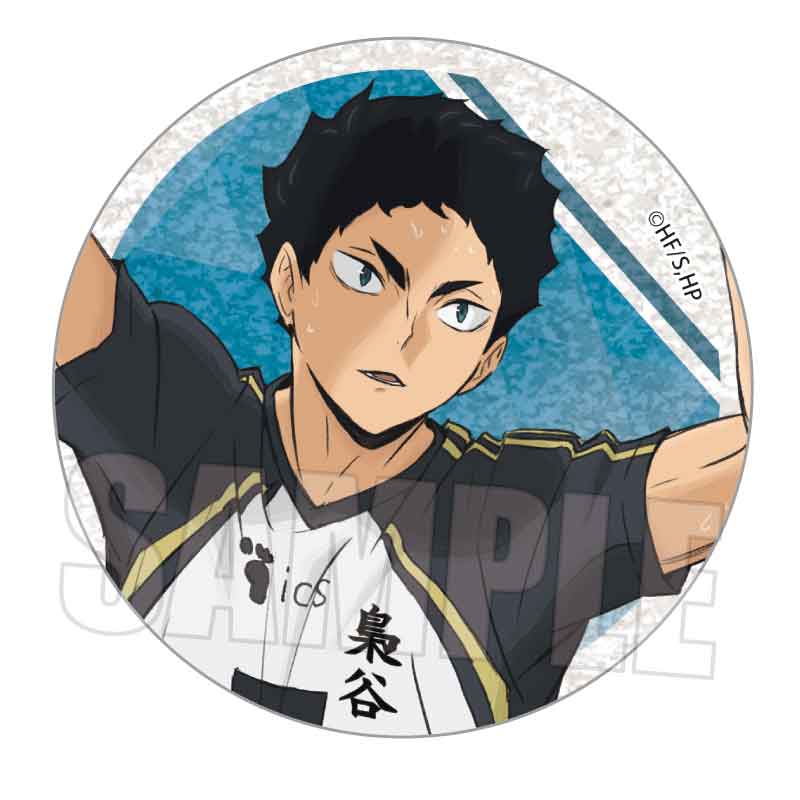 【Box/8】トレーディンググリッター缶バッジ Part2 ハイキュー!!【予約商品】