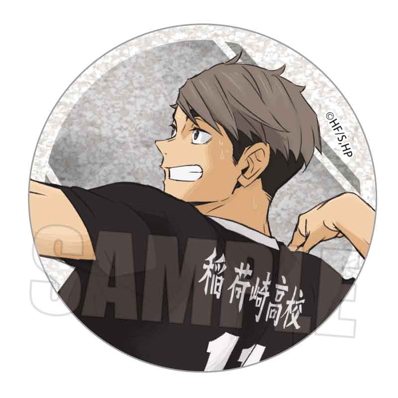 【Box/8】トレーディンググリッター缶バッジ Part2 ハイキュー!!【予約商品】