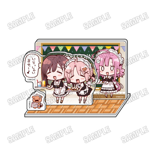がっこうぐらし! 描き下ろしミニアクリルジオラマ 学園祭Ver. A【予約商品】