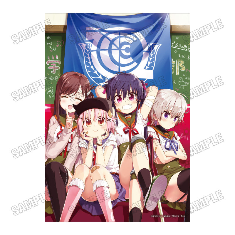 がっこうぐらし! キャンバスアート 学園祭Ver. A【予約商品】
