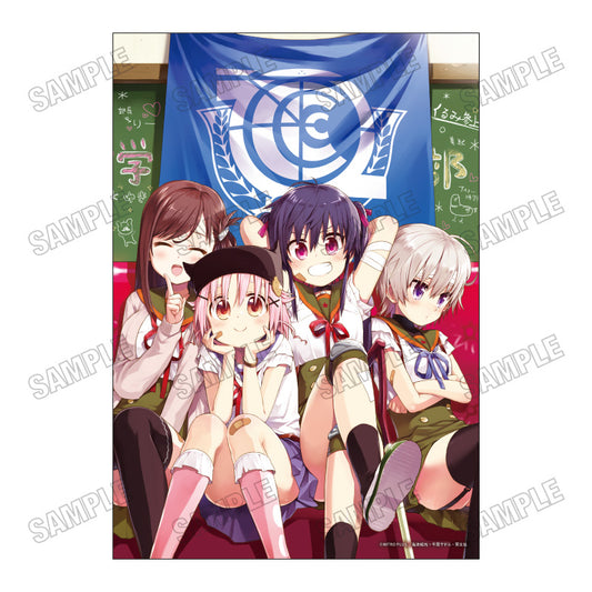 がっこうぐらし! キャンバスアート 学園祭Ver. A【予約商品】