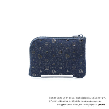 初音ミク×甲州印伝 角小銭入れ Tradition/伝統【予約商品】