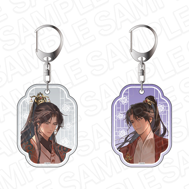 二哈と彼の白猫師尊 ペアラメアクリルキーホルダー B AGF2025Ver.【再販】【予約商品】