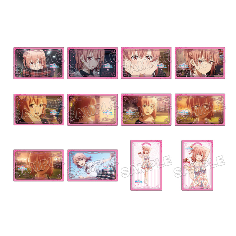 【Box/12】やはり俺の青春ラブコメはまちがっている。完 トレーディングクリアカード 結衣【予約商品】