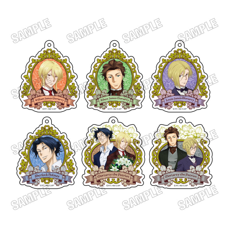 【Box/6】憂国のモリアーティ 描き下ろしアクリルキーホルダーコレクション【予約商品】