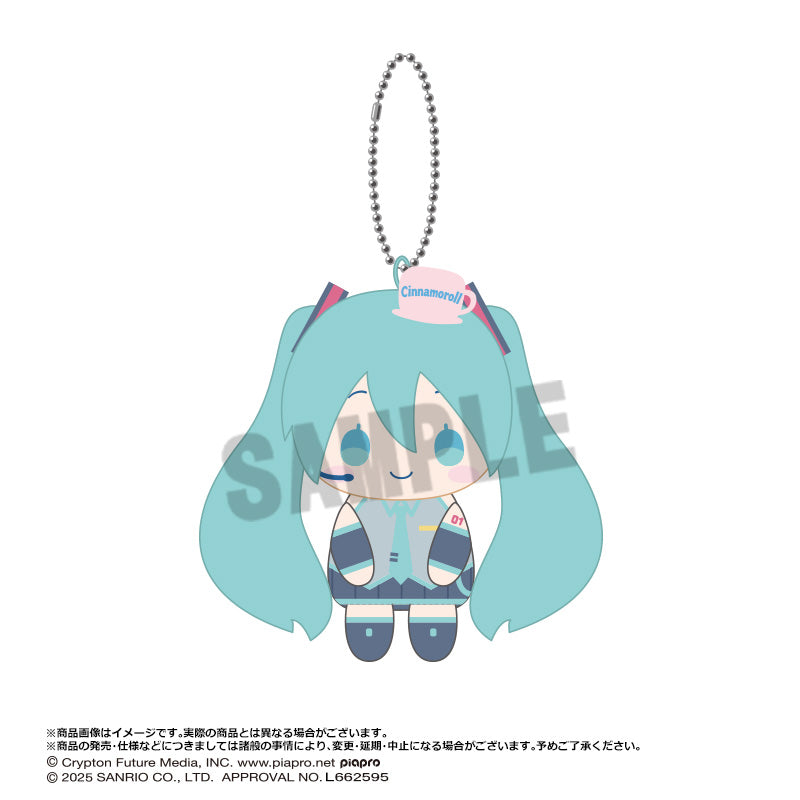 【Box/6】初音ミク×シナモロール おすわりくらぶ ぬいぐるみマスコット【予約商品】