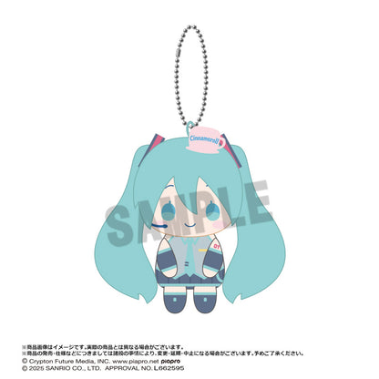 【Box/6】初音ミク×シナモロール おすわりくらぶ ぬいぐるみマスコット【予約商品】