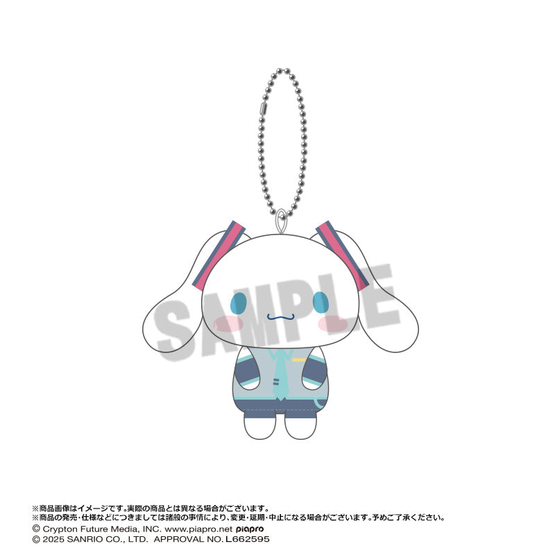 【Box/6】初音ミク×シナモロール おすわりくらぶ ぬいぐるみマスコット【予約商品】