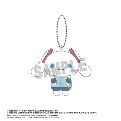【Box/6】初音ミク×シナモロール おすわりくらぶ ぬいぐるみマスコット【予約商品】