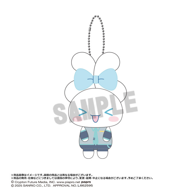 【Box/6】初音ミク×シナモロール おすわりくらぶ ぬいぐるみマスコット【予約商品】