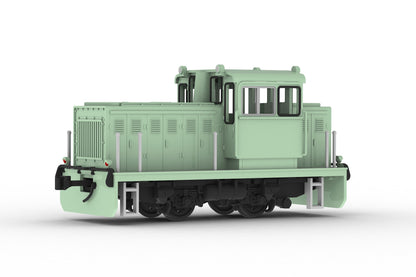 1/80スケール プラスチックキット 小型機関車(凸型グリーン)【予約商品】