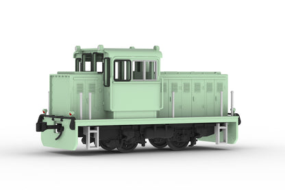 1/80スケール プラスチックキット 小型機関車(凸型グリーン)【予約商品】