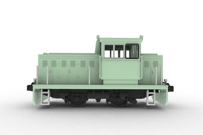 1/80スケール プラスチックキット 小型機関車(凸型グリーン)【予約商品】