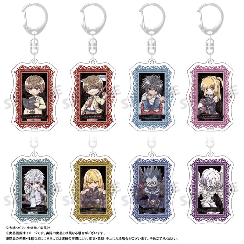 【Box/8】DEATH NOTE ぴこぱれ トレーディングアクリルキーホルダー【予約商品】