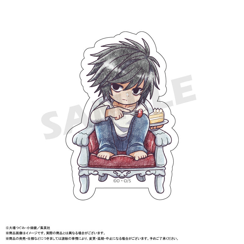 DEATH NOTE ぴこぱれ ダイカットステッカー C L【予約商品】