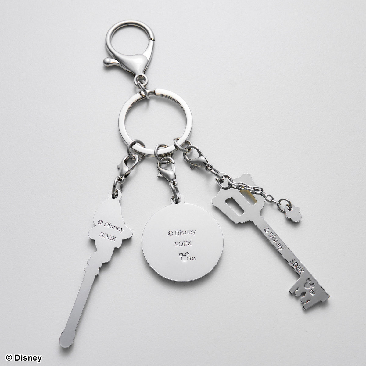 キングダムハーツ メタルキーホルダー キングダムチェーン/まどうしの杖/騎士の盾【予約商品】