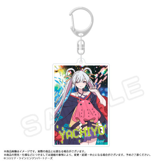 超かぐや姫! スクエアキーホルダー C ヤチヨ【予約商品】