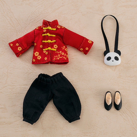 ねんどろいどどーる おようふくセット チャイナ服 ショート丈（レッド）