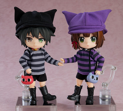 ねんどろいどどーる おようふくセット にゃんこーで（パープル）