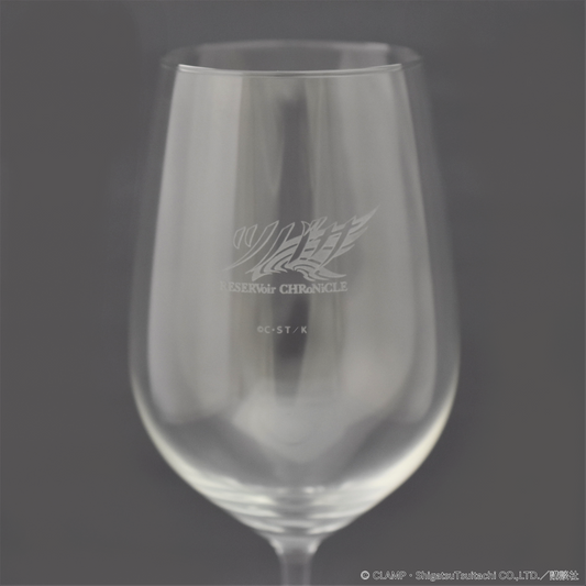 彫刻グラス「ツバサ-RESERVoir CHRoNiCLE-」01/ロゴデザイン【予約商品】