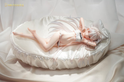 SSR FIGURE 寝起き白髪ちゃん 1/7 完成品フィギュア