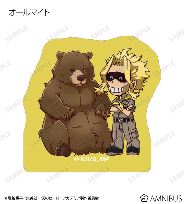 僕のヒーローアカデミア 集合 ちびキャラ 動物とのふれあいVer. フレークシール【予約商品】