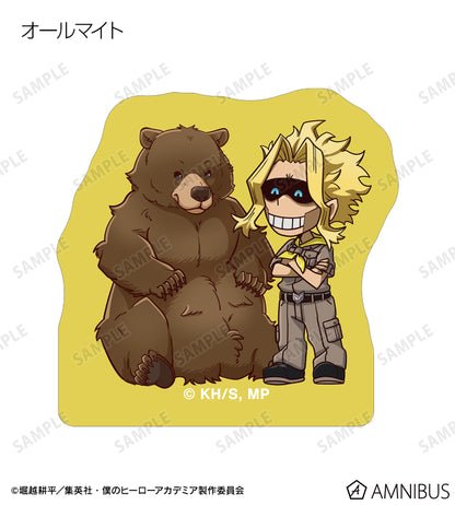 僕のヒーローアカデミア 集合 ちびキャラ 動物とのふれあいVer. フレークシール【予約商品】