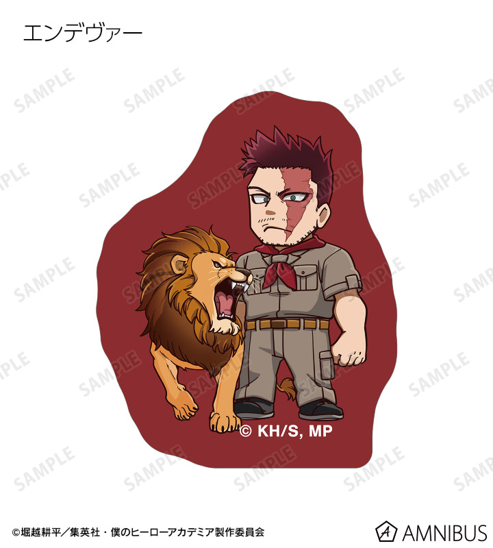 僕のヒーローアカデミア 集合 ちびキャラ 動物とのふれあいVer. フレークシール【予約商品】