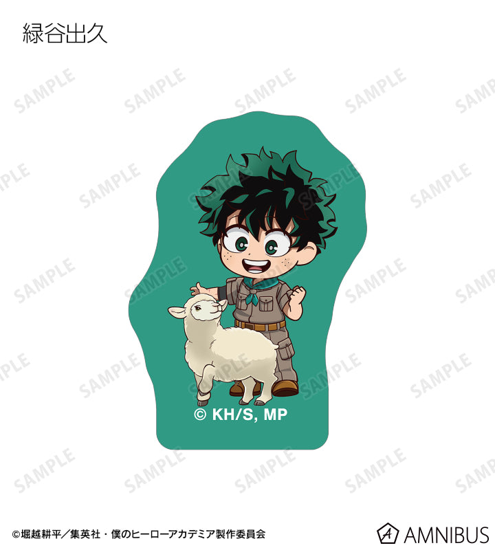 僕のヒーローアカデミア 集合 ちびキャラ 動物とのふれあいVer. フレークシール【予約商品】