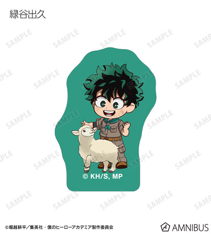 僕のヒーローアカデミア 集合 ちびキャラ 動物とのふれあいVer. フレークシール【予約商品】