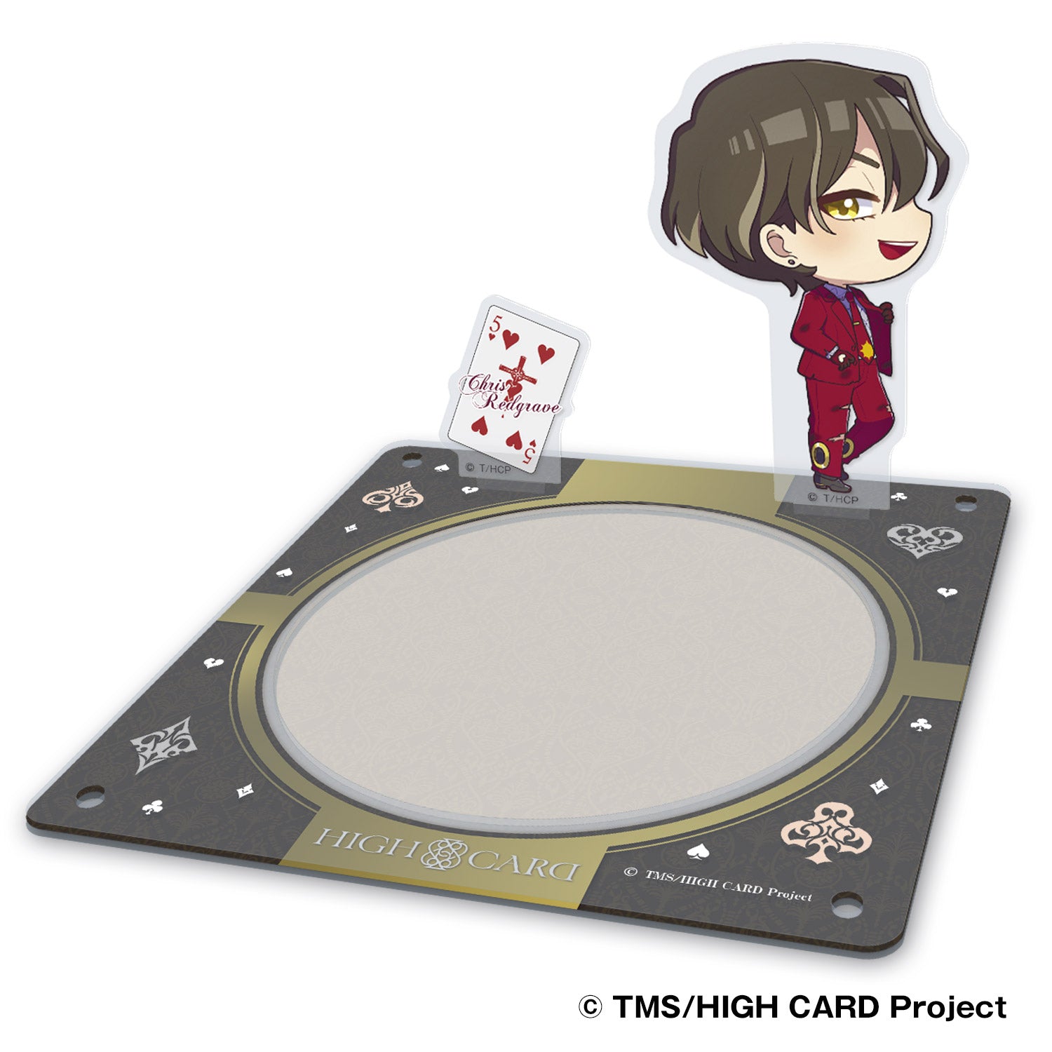 HIGH CARD」アクリルスタンドコースター - Tokyo Otaku Mode
