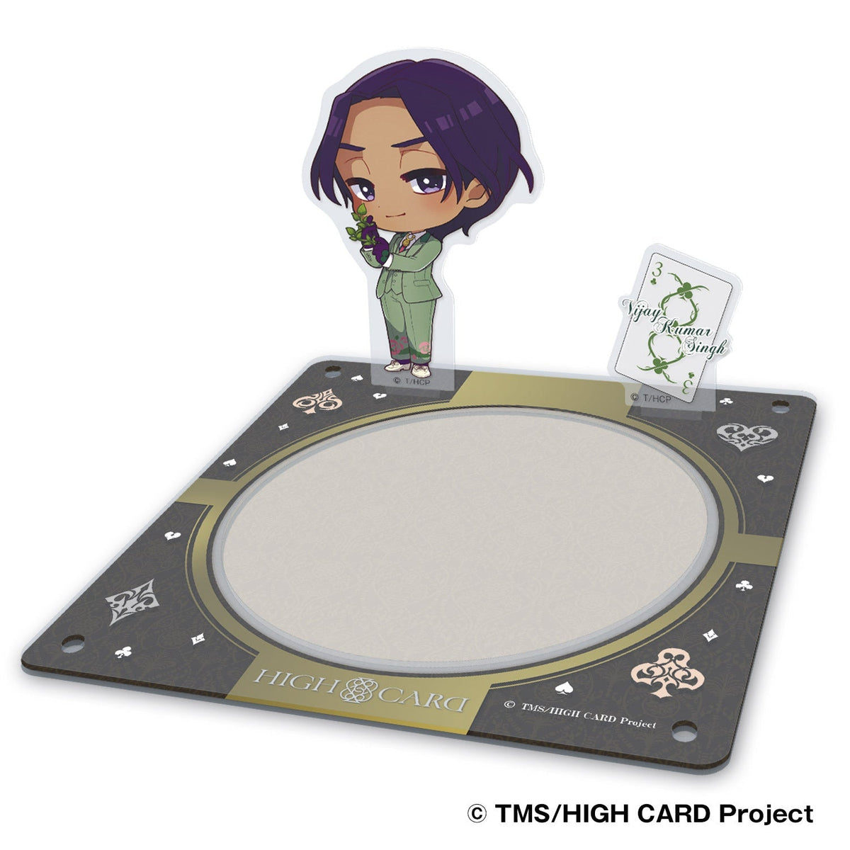 HIGH CARD」アクリルスタンドコースター - Tokyo Otaku Mode