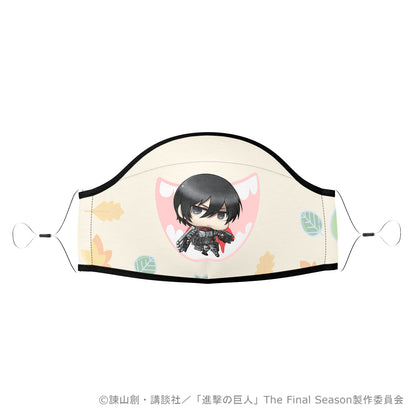 進撃の巨人 マスク -ちみキャラ ミカサ-【お取り寄せ商品】