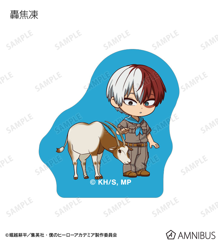 僕のヒーローアカデミア 集合 ちびキャラ 動物とのふれあいVer. フレークシール【予約商品】