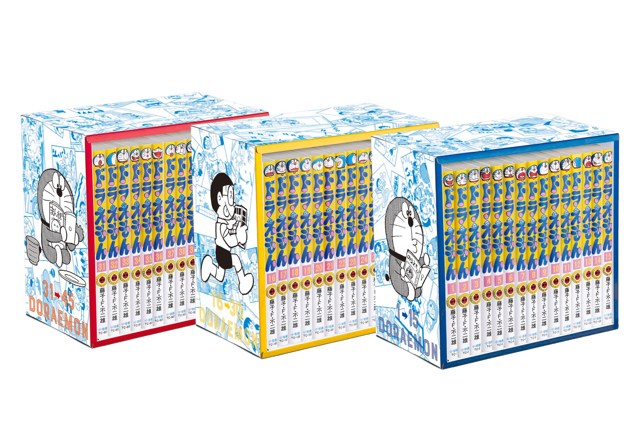 ドラえもん てんとう虫コミックス 第5巻 パッカブルバッグ てんとう虫コミックス『ドラえもん』全45巻 専用ボックス入り全巻