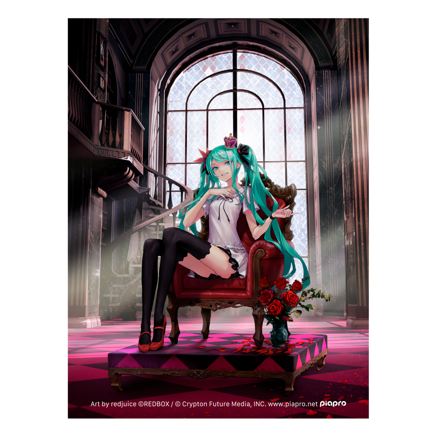 REDBOX 初音ミク アクリルアートブロック ワールドイズマイン2024 アクリルアートブロック ワールドイズマイン2024 - Tokyo Otaku Mode