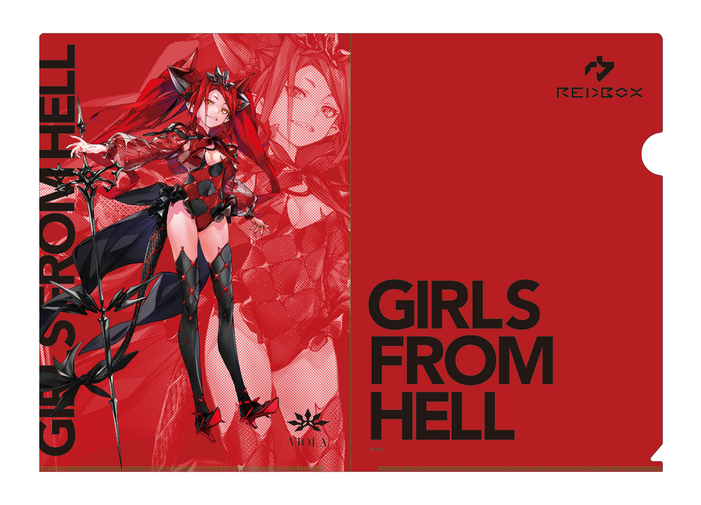クリアファイル3枚セット GIRLS FROM HELL/Aセット - Tokyo Otaku Mode クリアファイル3枚セット GIRLS FROM HELL/Aセット - Tokyo Otaku Mode