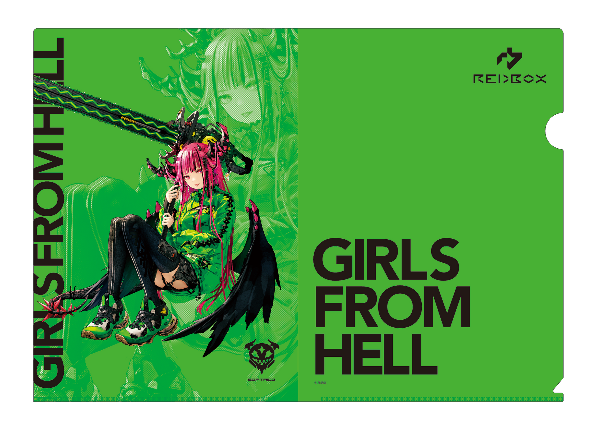 クリアファイル3枚セット GIRLS FROM HELL/Cセット - Tokyo Otaku Mode クリアファイル3枚セット GIRLS FROM HELL/Cセット - Tokyo Otaku Mode