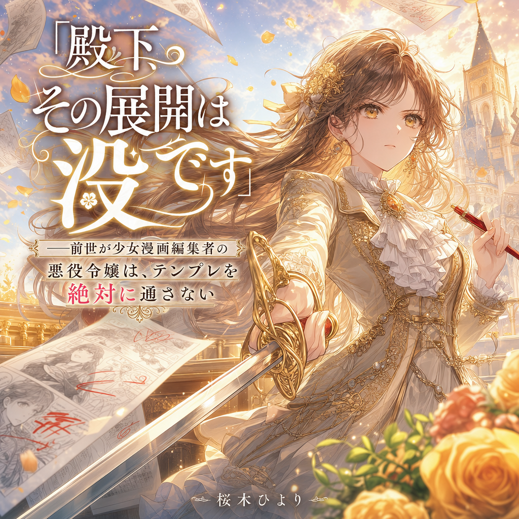 【オーディオブック】「殿下、その展開は没です」——前世が少女漫画編集者の悪役令嬢は、テンプレを絶対に通さない
