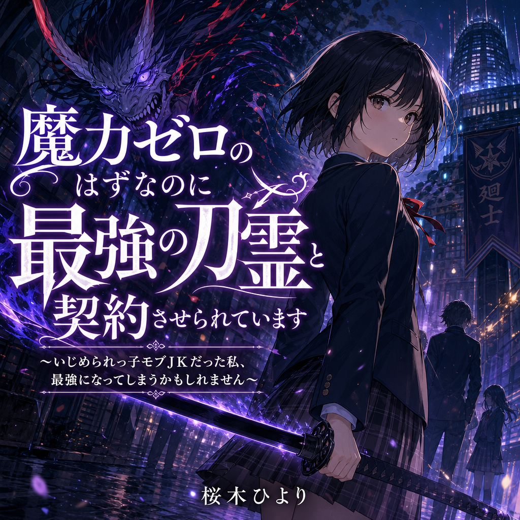 【オーディオブック】魔力ゼロのはずなのに最強の刀霊と契約させられています ～いじめられっ子モブJKだった私、最強になってしまうかもしれません～